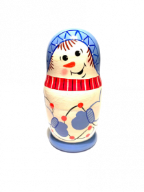 Snow Man Matryoshka Doll (3 Pcs)